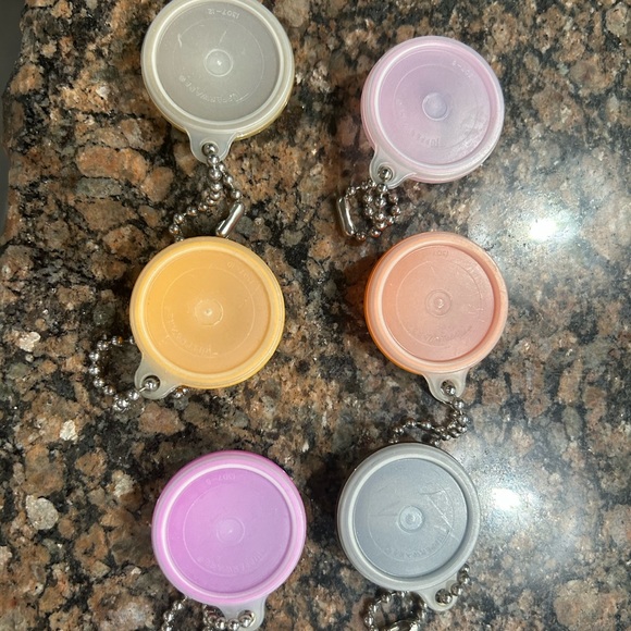 Authentic Tupperware mini key chains - Picture 2 of 2
